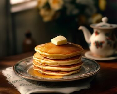 Super Easy Pancake Recipe | Fluffy and Delicious prepared at home with simple ingredients and clear steps.