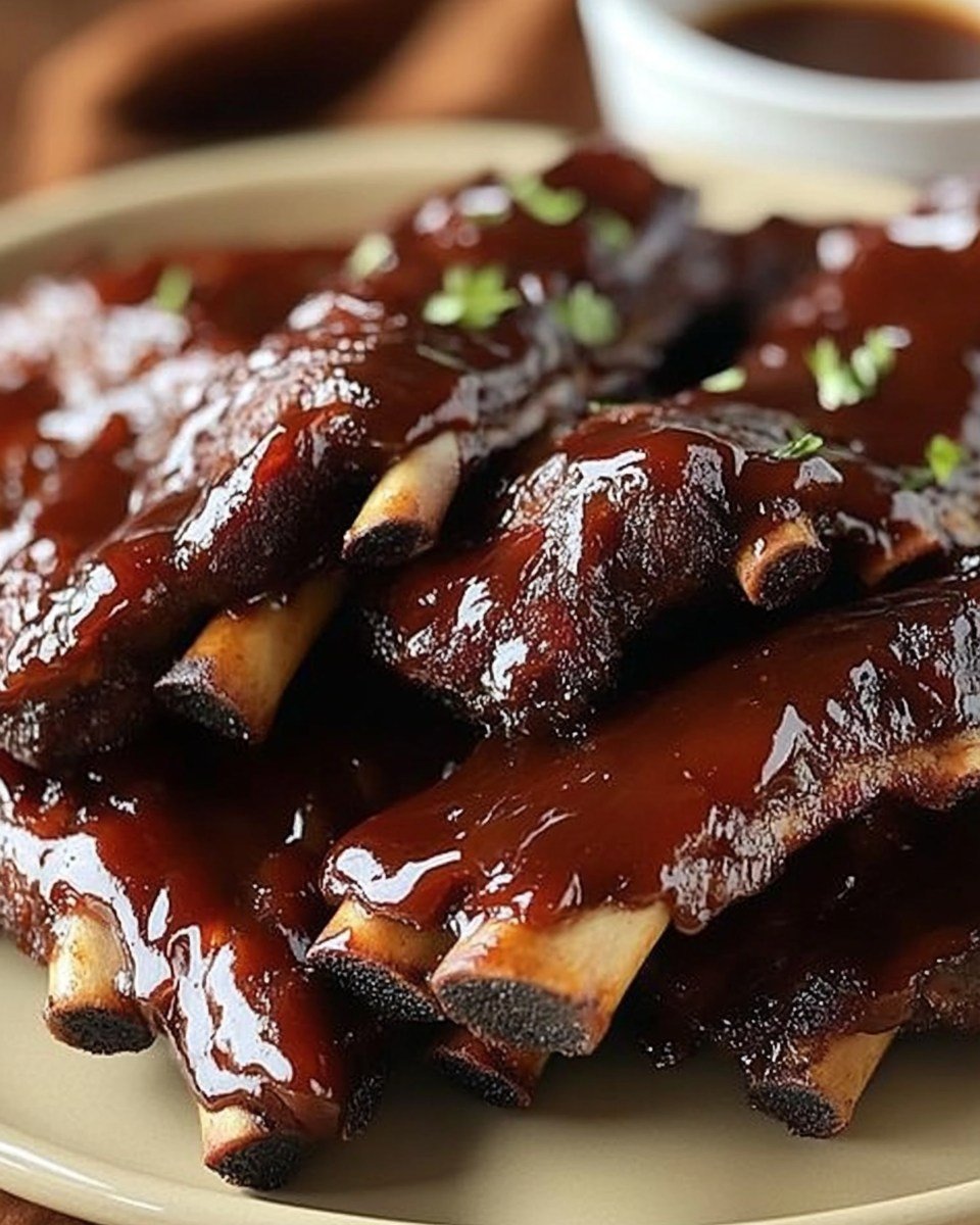 BBQ Beef Ribs Slow-Cooked to Perfection