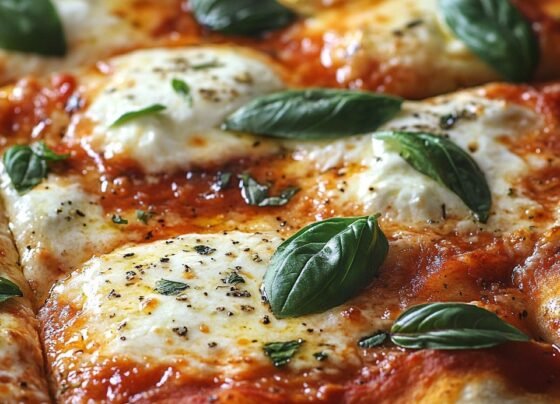 Homemade Margherita Pizza prepared at home with simple ingredients and clear steps.