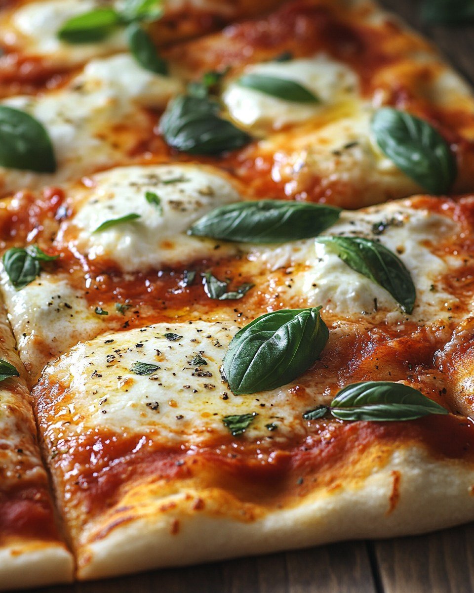 Homemade Margherita Pizza