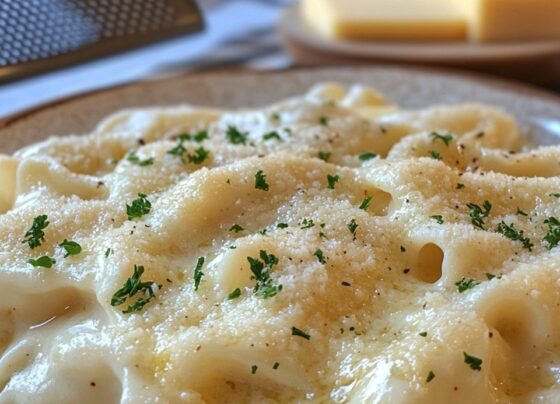 Easy 4-Ingredient Alfredo Sauce (Creamy Version) prepared at home with simple ingredients and clear steps.