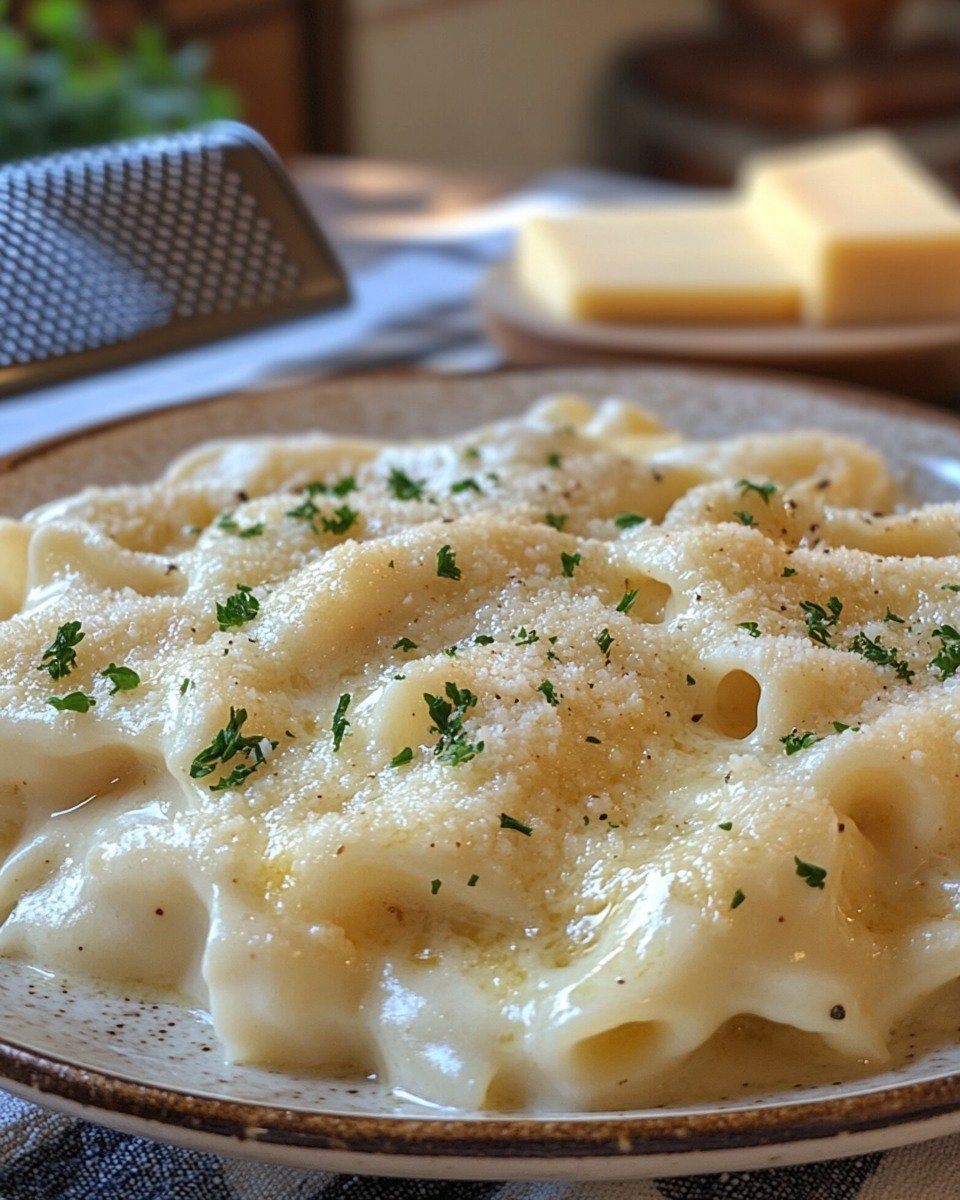 Easy 4-Ingredient Alfredo Sauce (Creamy Version)