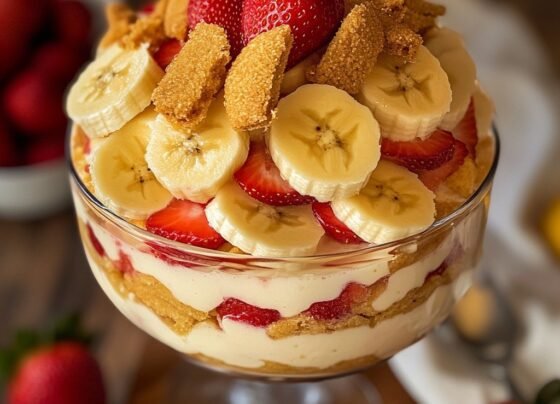 Strawberry Banana Pudding prepared at home with simple ingredients and clear steps.