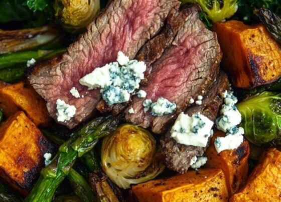 Steak and Blue Cheese Salad prepared at home with simple ingredients and clear steps.