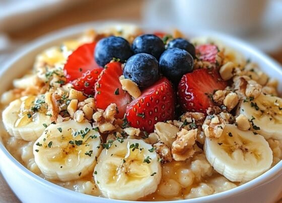 Creamy Oatmeal Recipe prepared at home with simple ingredients and clear steps.