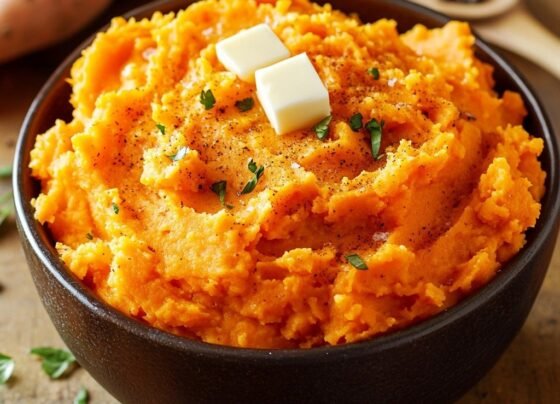 Mashed Sweet Potatoes Recipe | Creamy and Sweet prepared at home with simple ingredients and clear steps.