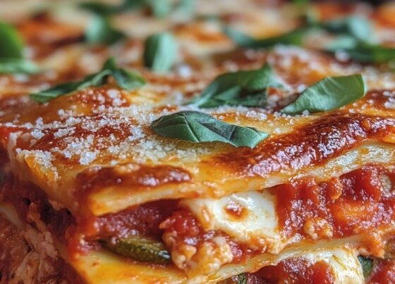 Roasted Vegetable Lasagna prepared at home with simple ingredients and clear steps.