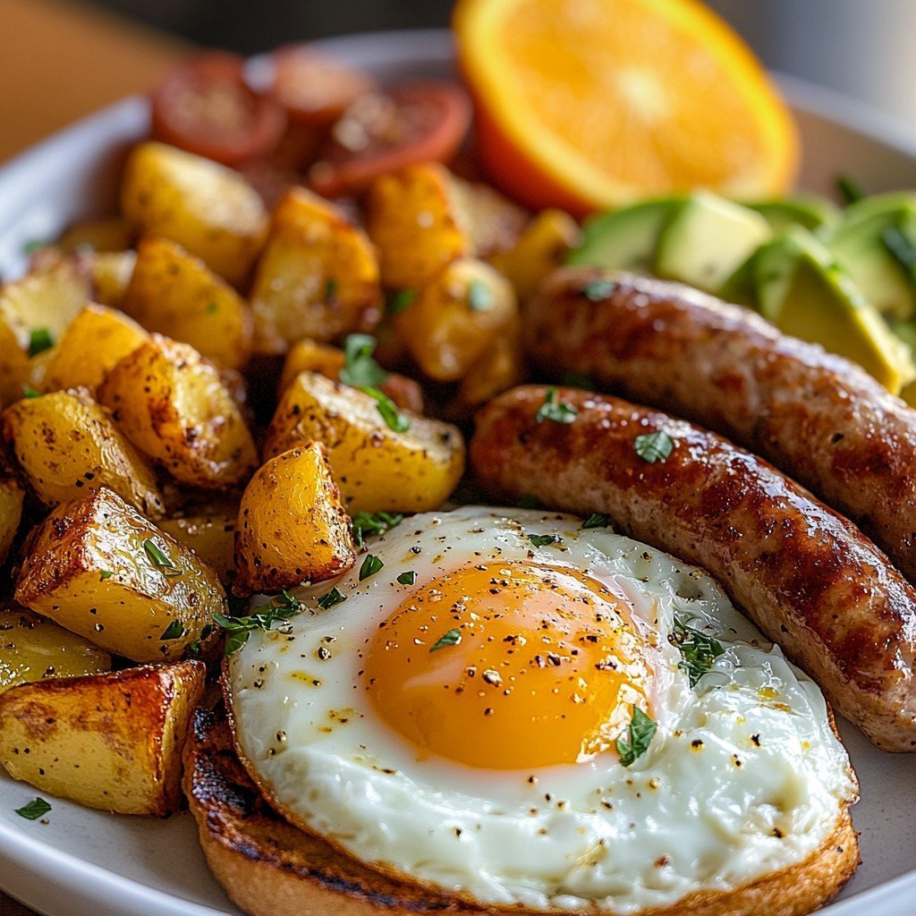 Full USA Breakfast (Bacon-Free)