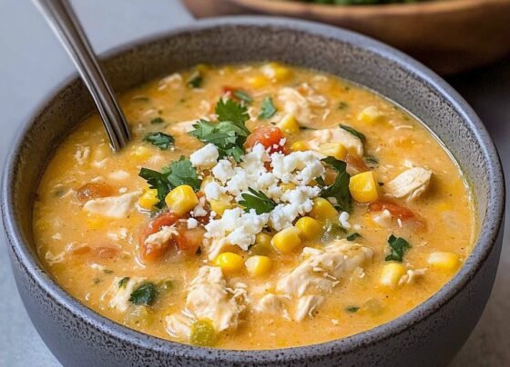 Mexican Corn Chicken Soup prepared at home with simple ingredients and clear steps.