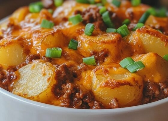 Cowboy Potato Casserole Recipe prepared at home with simple ingredients and clear steps.