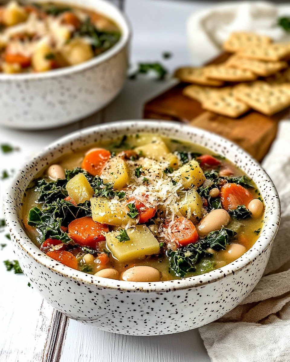 Tuscan Kale Potato Bean Soup