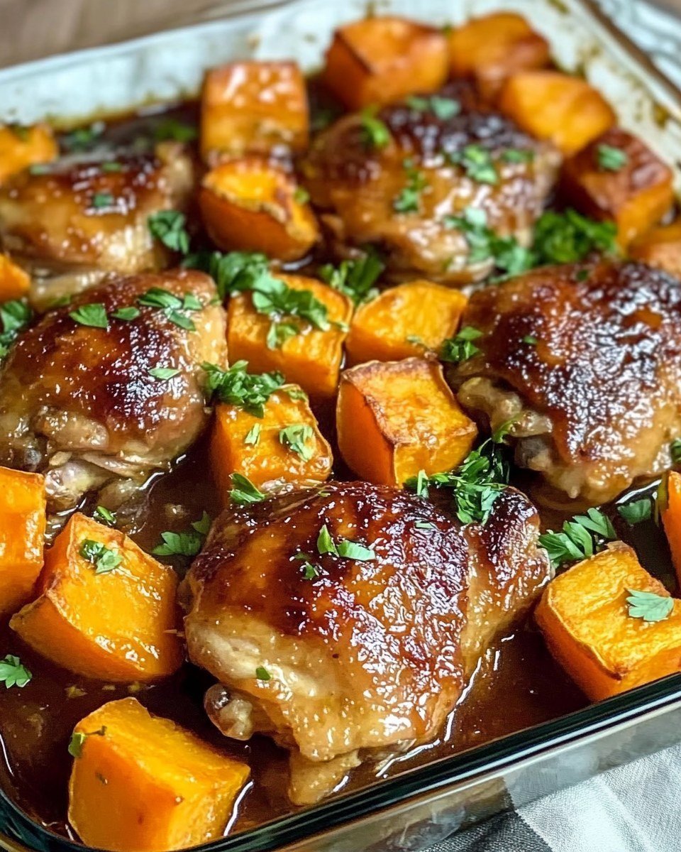 Chicken and Sweet Potato Casserole