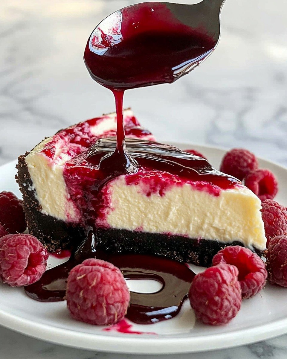 Decadent Black Forest Cheesecake
