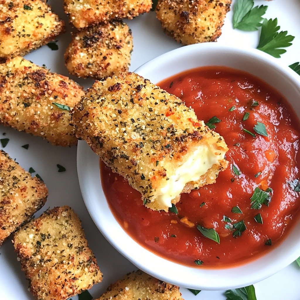 Irresistible Mozzarella Cheese Sticks