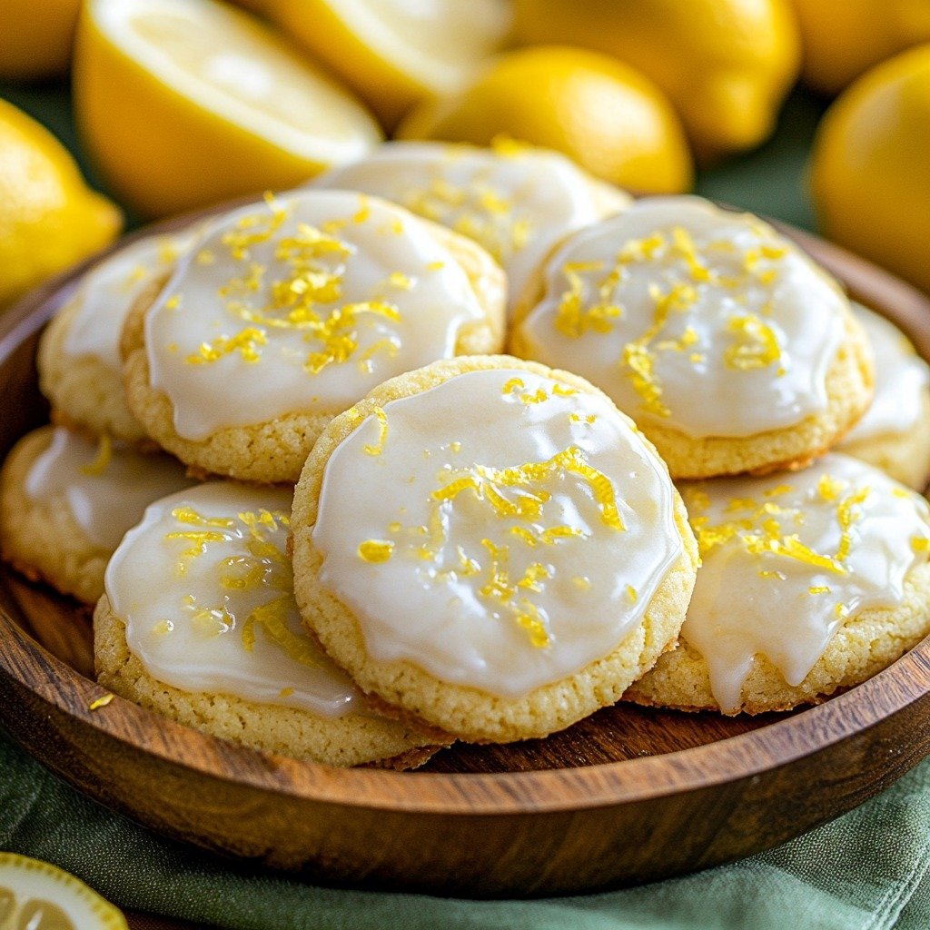 Zesty Lemon Meltaway Cookies