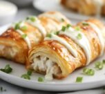 Chicken Crescent Roll Ups prepared at home with simple ingredients and clear steps.