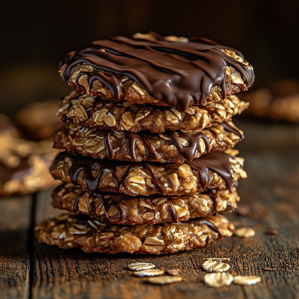 No Bake Preacher Cookies