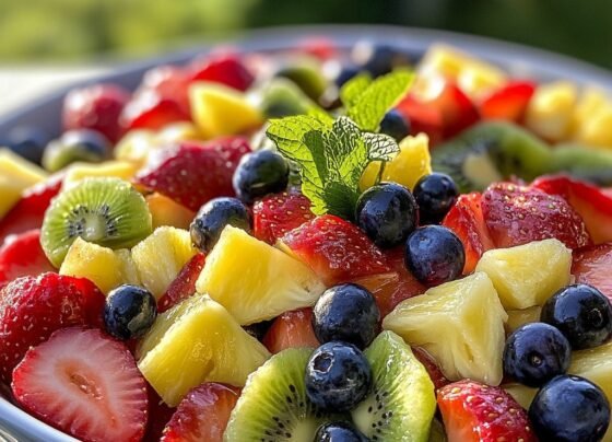 Simple Fruit Salad prepared at home with simple ingredients and clear steps.