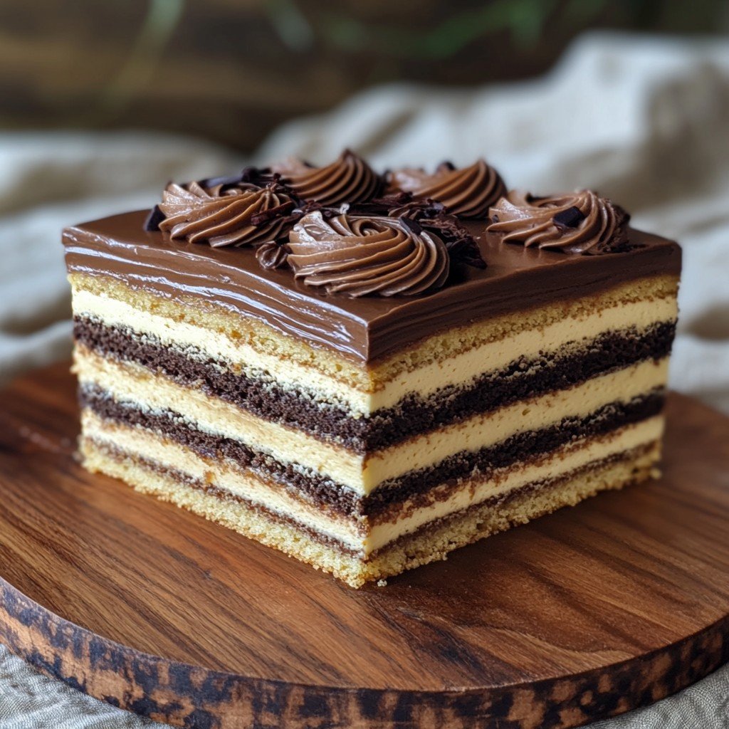 Gâteau Marbré à la Crème & Ganache Chocolat