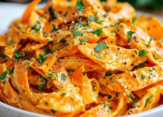 Creamy Carrot Salad prepared at home with simple ingredients and clear steps.
