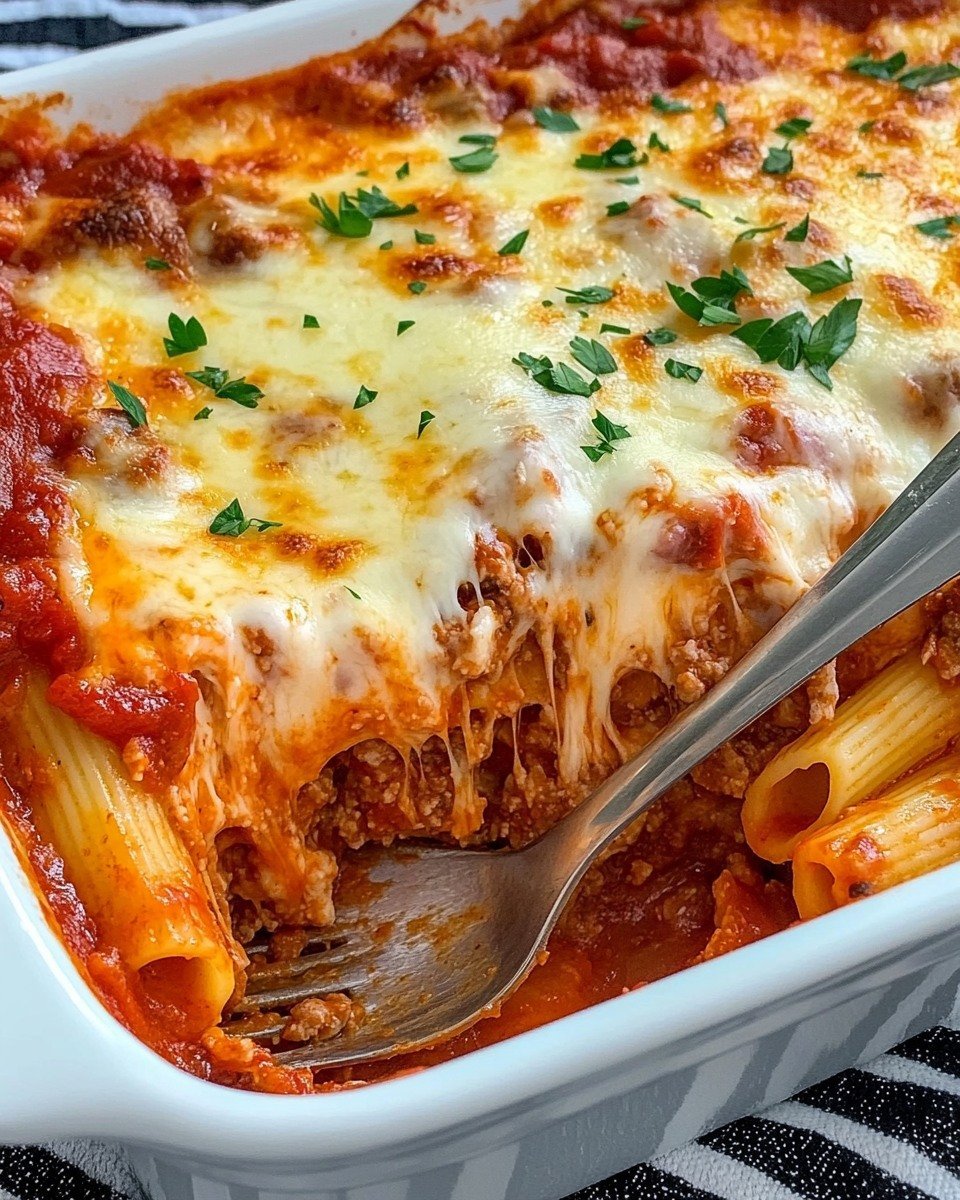 The Best Homemade Baked Ziti Recipe