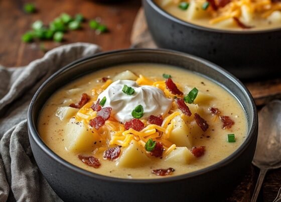 Loaded Potato Soup prepared at home with simple ingredients and clear steps.