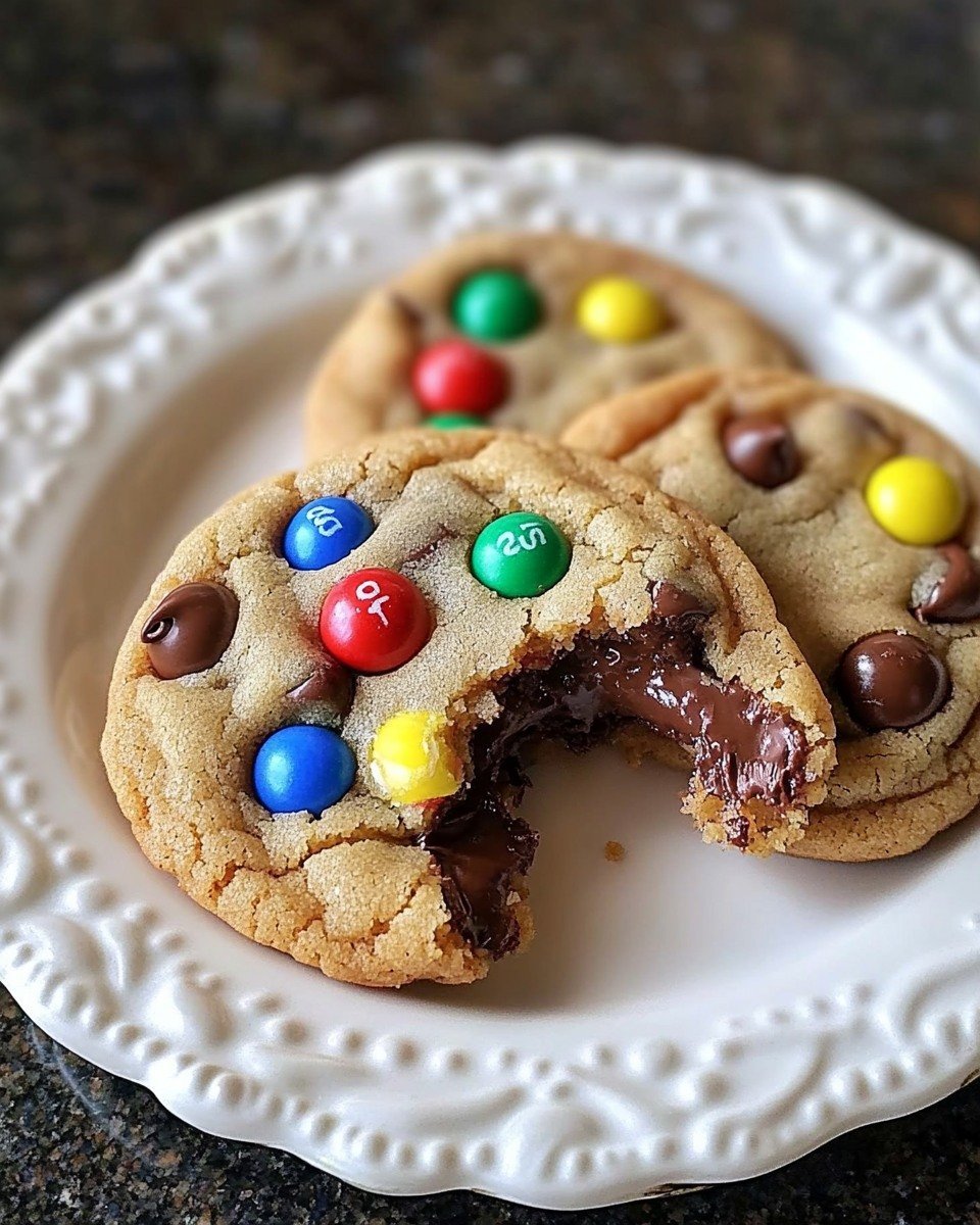 Chewy Chocolate Chip & Candy Cookies