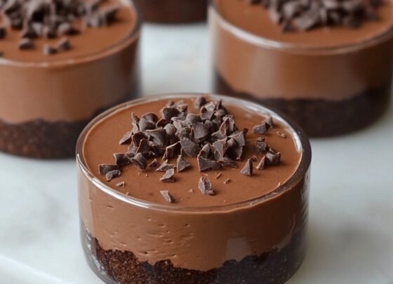 No-Bake Chocolate Mousse Cups prepared at home with simple ingredients and clear steps.