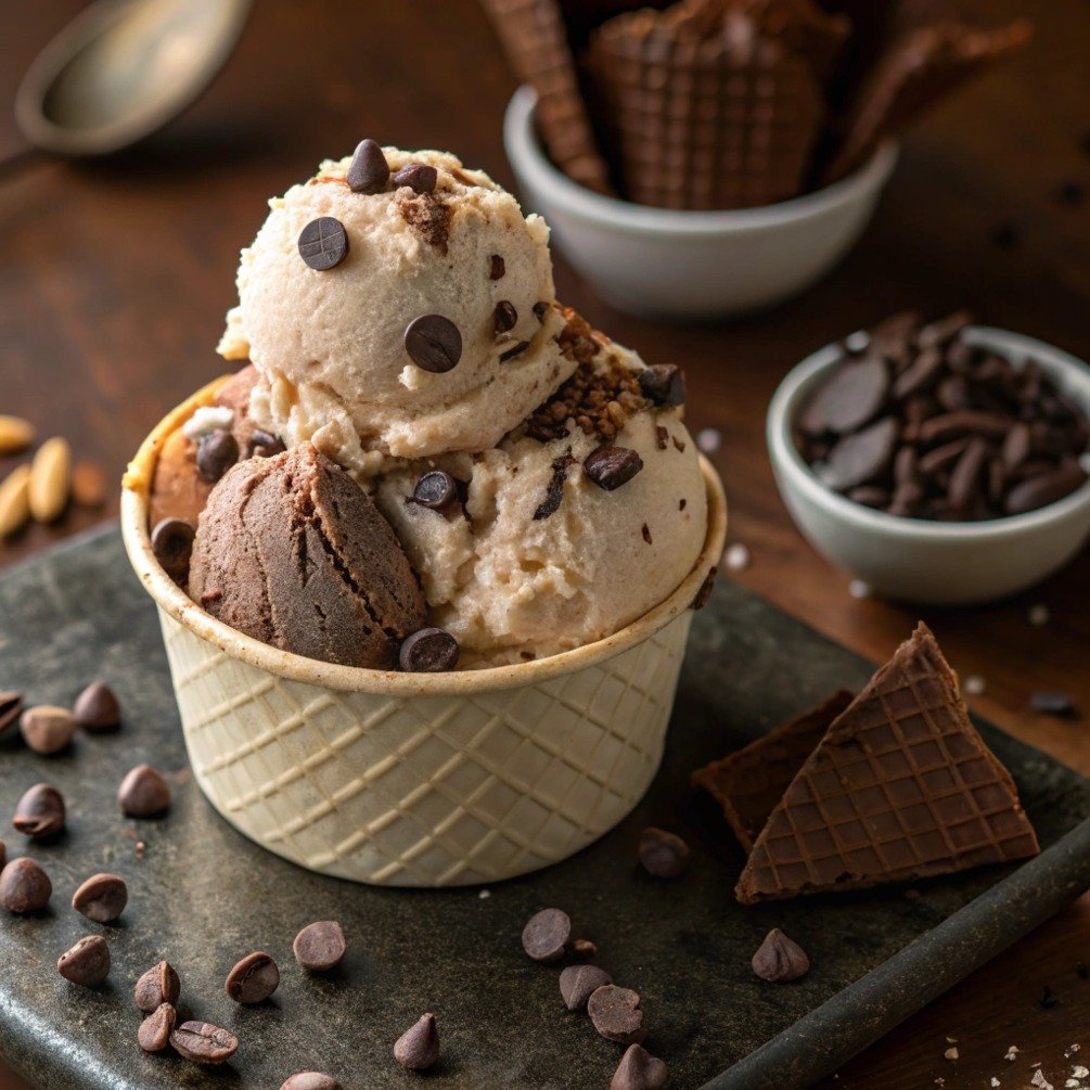 Cookie Dough Snickers & Reese’s Ice Cream