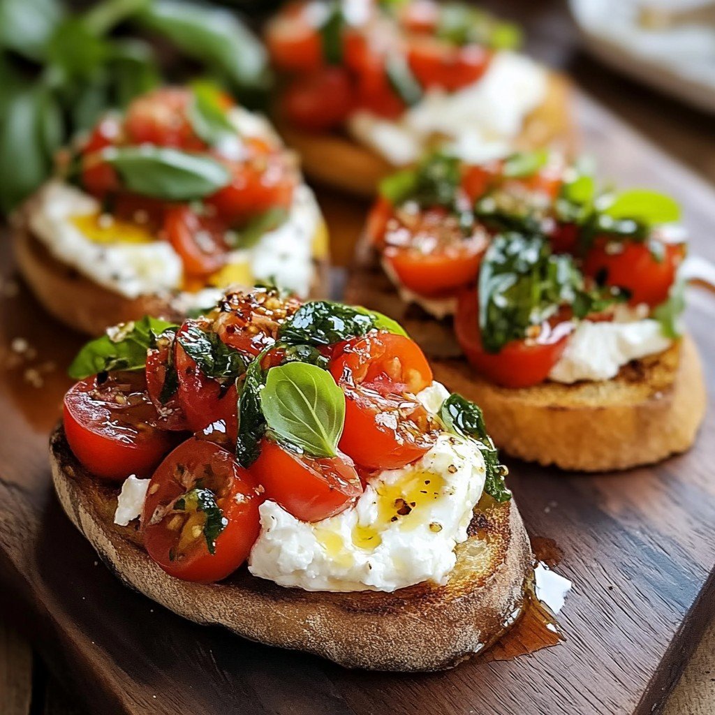 Burrata Bruschetta