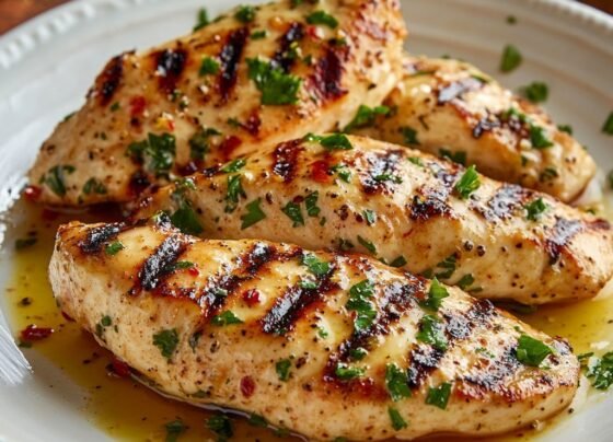 Garlic Parmesan Grilled Chicken prepared at home with simple ingredients and clear steps.