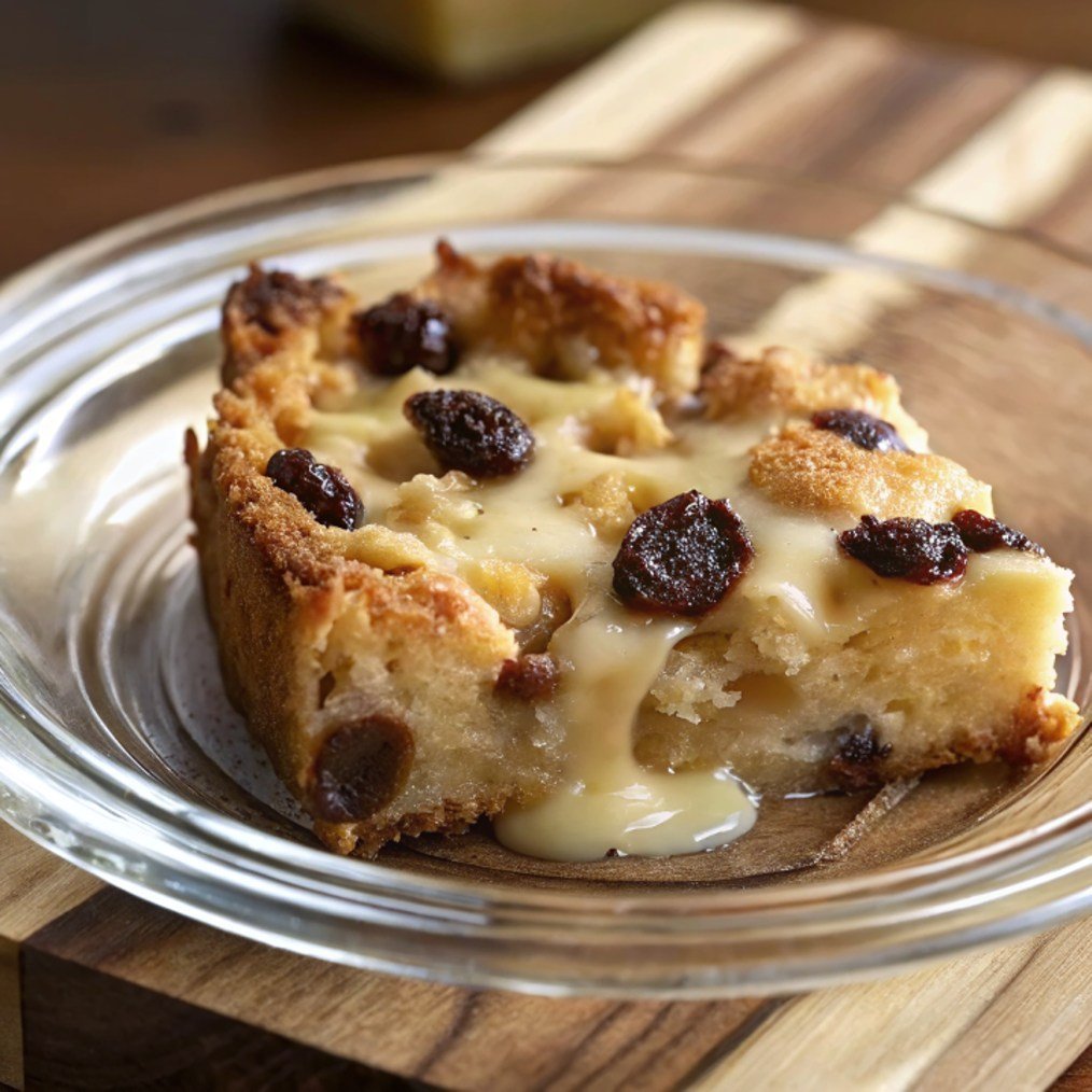 Grandma’s Bread Pudding with Sweet Sauce