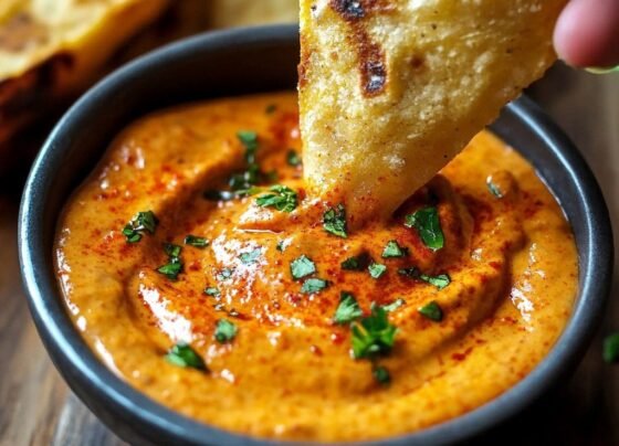 Smoky Paprika Dip Sauce prepared at home with simple ingredients and clear steps.