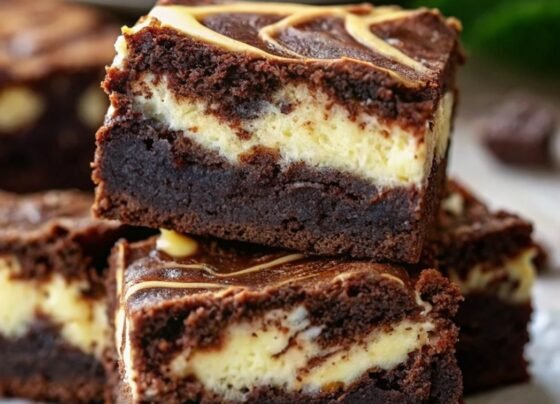 Cheesecake Brownies prepared at home with simple ingredients and clear steps.