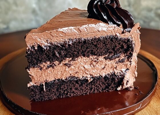 Chocolate Mousse Cake prepared at home with simple ingredients and clear steps.