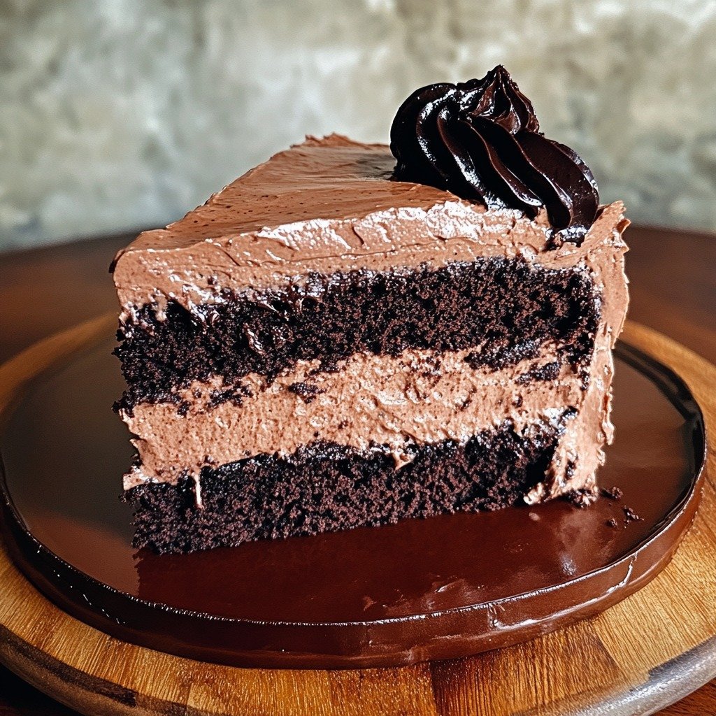 Chocolate Mousse Cake