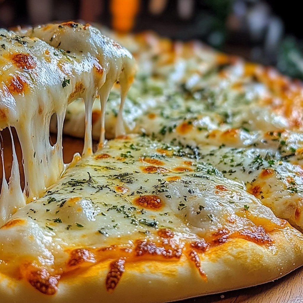 Ultra-Fondant Homemade Cheese Pizza