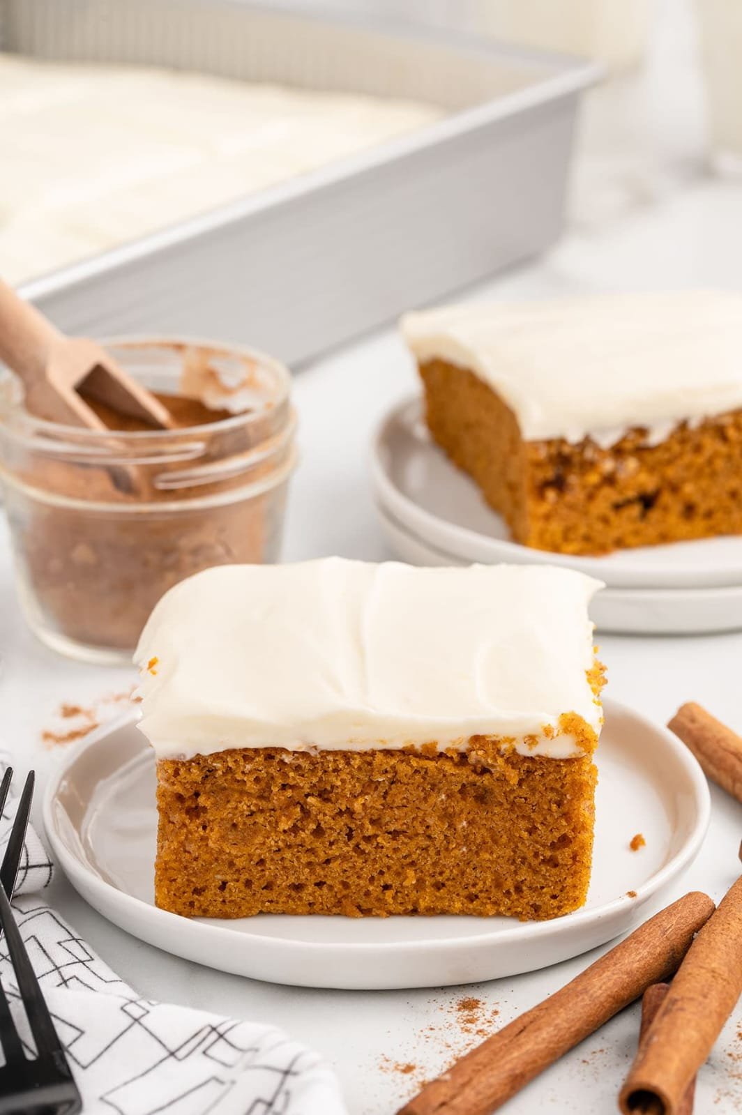 Pumpkin Bars (with Cream Cheese Frosting)